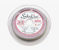 Тросик ювелирный 0,40мм, "SakuLux" (СакуЛюкс), цвет сталь