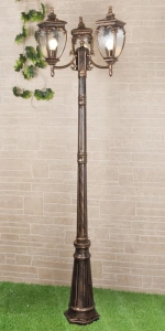 Парковый светильник Elektrostandard ANDROMEDA Glyf-8024f/3 4690389042713