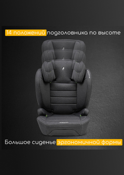 Osann Детское автокресло Musca Isofix Black