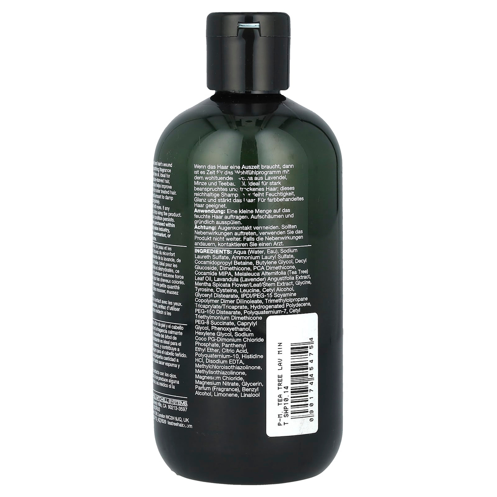 Paul Mitchell, Moisturizing Shampoo ™, лаванда и мята, 300 мл (10,14 жидк. унц.)