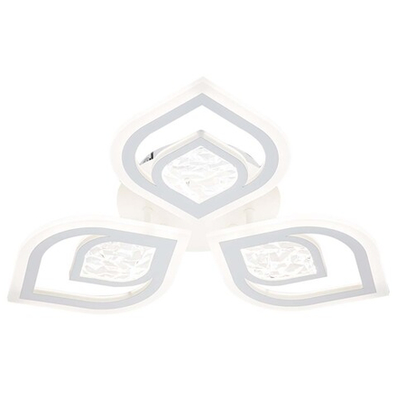 Светодиодный светильник 70Вт, 5200Лм, 3000К-6000К,Ra>80, ИК-пульт, плавная регулировка мощности, изменение цветовой температуры, ночник, металл/акрил, белый