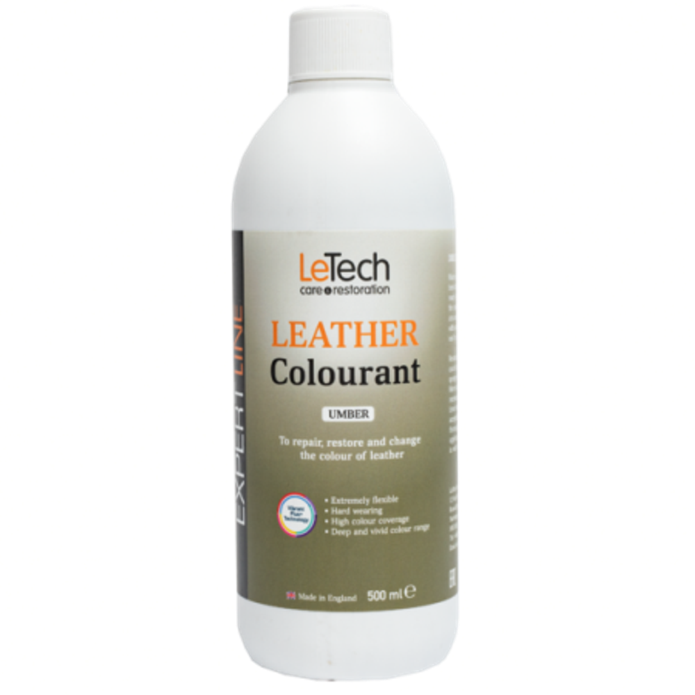 LeTech Expert Line Краска для кожи (Leather Colourant) Umber, 500мл