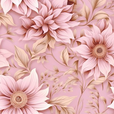 Розовые цветы