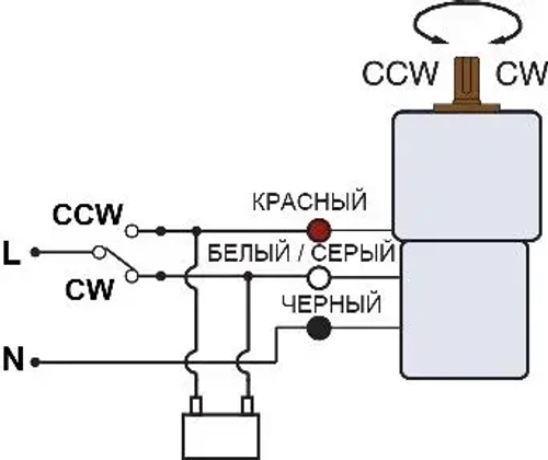 Мотор-редуктор 80YS25WGV22H/80GK75H 75H 25 Вт 17 об/мин 220 В