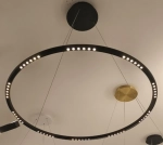 Подвесная люстра Italline IT013-6022 black 3000K