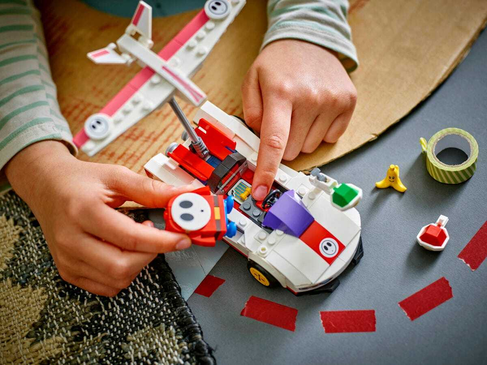 Конструктор LEGO Super Mario 72045 Mario Kart – Shy Guy & P-Wing