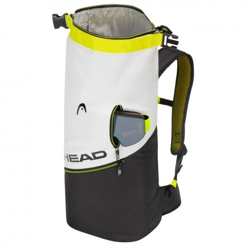 HEAD рюкзак  горнолыжный 383019 Rebels Backpack anthracite/white/neon yellow 22,5 L