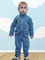 1141 Комбинезон детский флис джинс (60-116)