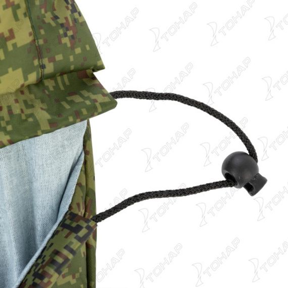 Спальный мешок БАТЫР EXTREME (220х90) Stratex 200 КМФ цифра (HS-SB-ST200-220x90) Helios