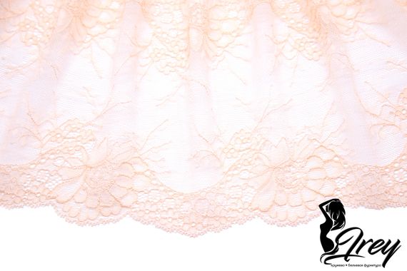 03-228 Кружево эластичное 17 см, телесный