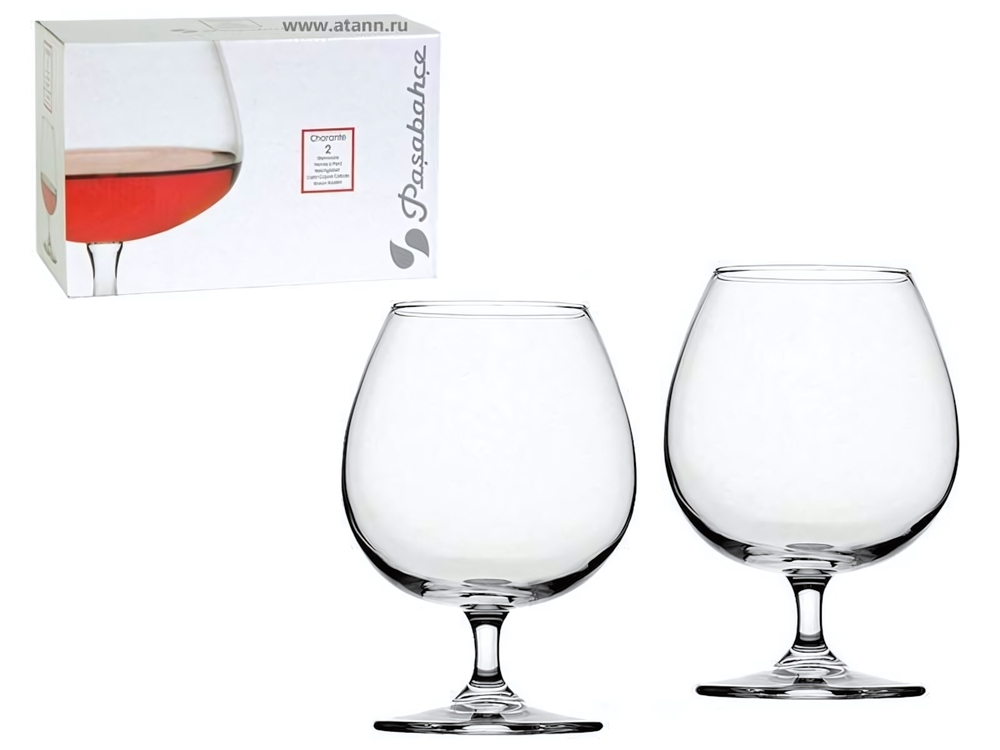 Набор фужеров для коньяка "Charante" 2шт 430мл
