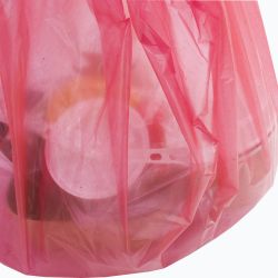 Мешки мусорные в пластах 180л 90х110см 40мкм красные (50/100шт)