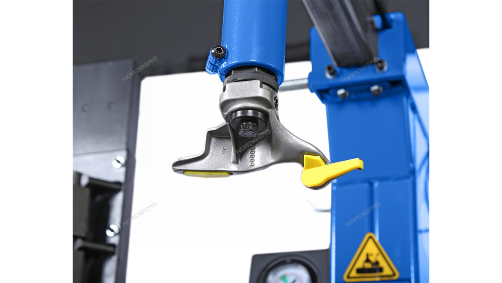 Станок шиномонтажный автомат, инверторный, стол с накладками, 220 В, синий NORDBERG 4643ID (B)