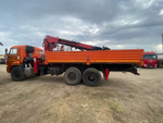 Кран центр "КАМАЗ" 659100 на шасси КамАЗ 43118 6x6 Бортовой с КМУ 659100 (Дизельный, 6,7 л, 292 л.с.