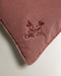 ZARA HOME ДЕТСКАЯ ОДНОТОННАЯ НАВОЛОЧКА МИККИ И МИННИ ©DISNEY, МЕДНЫЙ