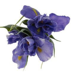 GAEM Цветы искусственные "Букет Ирисов, L13 W8 H39 см