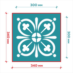 Клеевой трафарет 008