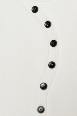 ZARA КАРДИГАН НА ЗАПÁХЕ, БЕЛЫЙ