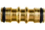 Переходник-Соединитель латунный, штуцерный Palisad, 66565