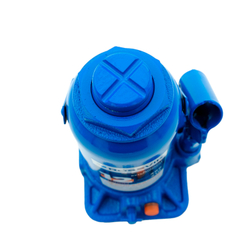 Домкрат бутылочный ROSSVIK V12, г/п 12,0 т, 210-395 мм, синий