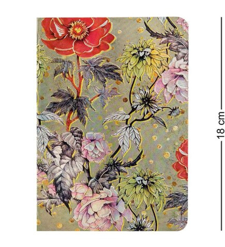 BM-06/4 Блокнот сред. «Весенние цветы» (3D твердая обложка)