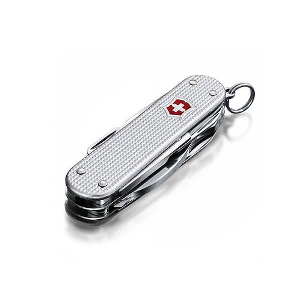 Нож перочинный Victorinox MiniChamp Alox (0.6381.26) 58мм 14функц. серебристый