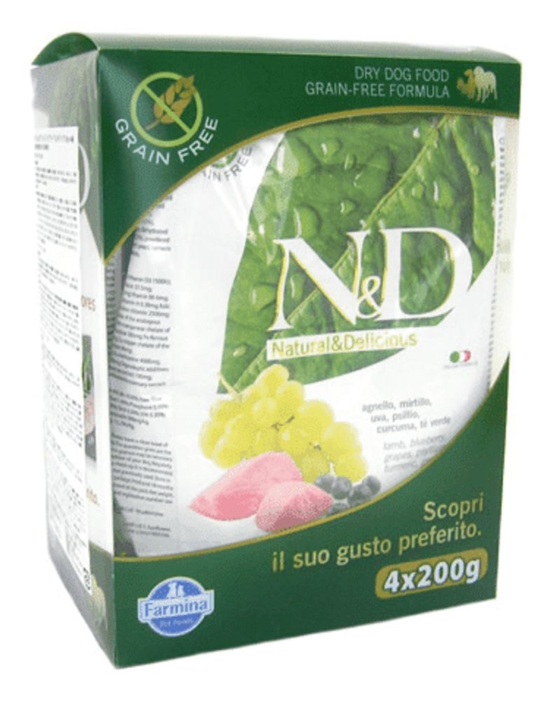 Farmina N&amp;D (4х200г) Dog Multipack мультипак 4 вида корма для взр.собак