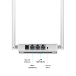 Wi-Fi роутер TP-LINK TL-WR 820N (4-в-1) 300Мбит/с