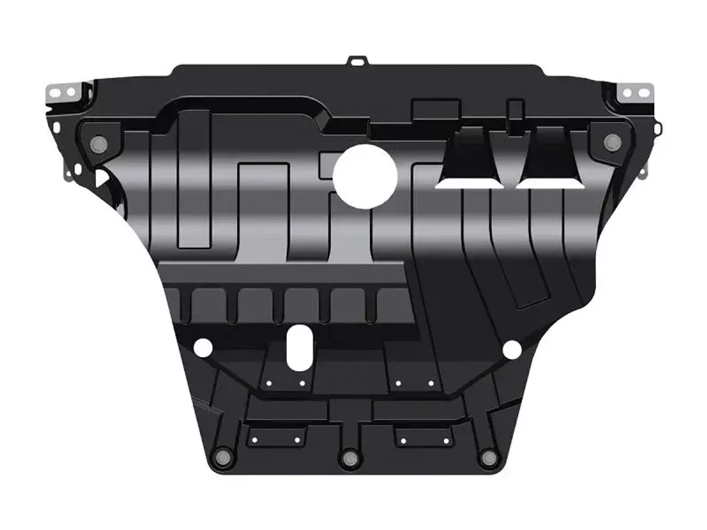 Защита картера и КПП Sheriff для Skoda Octavia III (A7) 2013-2020 арт.SL 9033