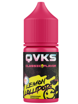 Купить Ароматизатор QVKS Classic 13мл - Лимонные Леденцы