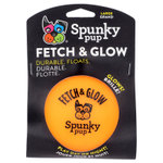 Spunky Pup, Fetch & Glow, шарик, большой, 1 шт.
