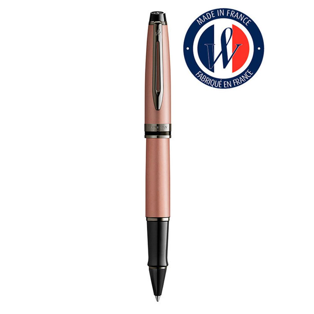 Ручка роллер Waterman Expert DeLuxe Metallic Rose Gold RT (2119264) 1