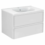 Тумба с раковиной Vincea Vico 80 белый