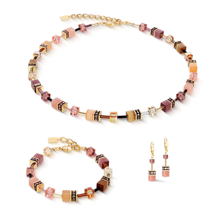 Серьги Coeur de Lion Braun-Apricot 2838/20-1132