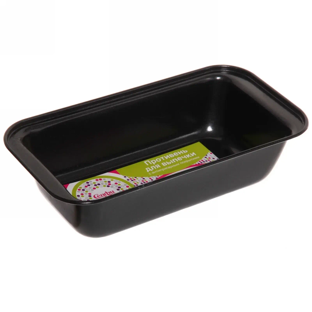 Противень металлический 25*13*6см с антипригарным покрытием «Селфи»