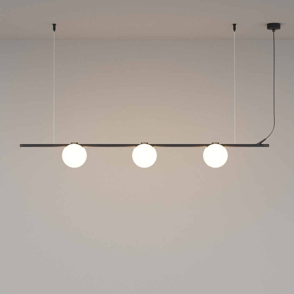 Трековый светодиодный светильник Maytoni Arity Луна / Luna TR236-1-5W3K-B