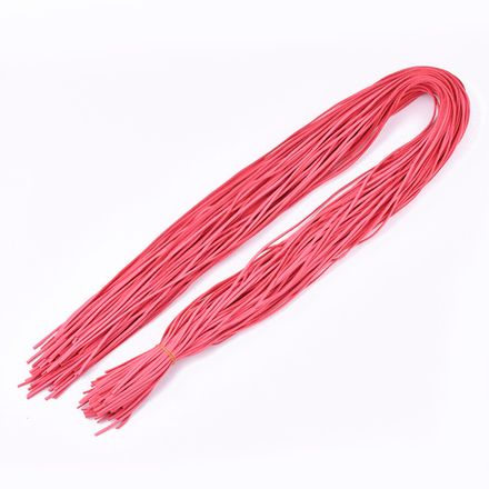 Шнур из искусственной замши 2,5мм, розовый (1шт-1 м)