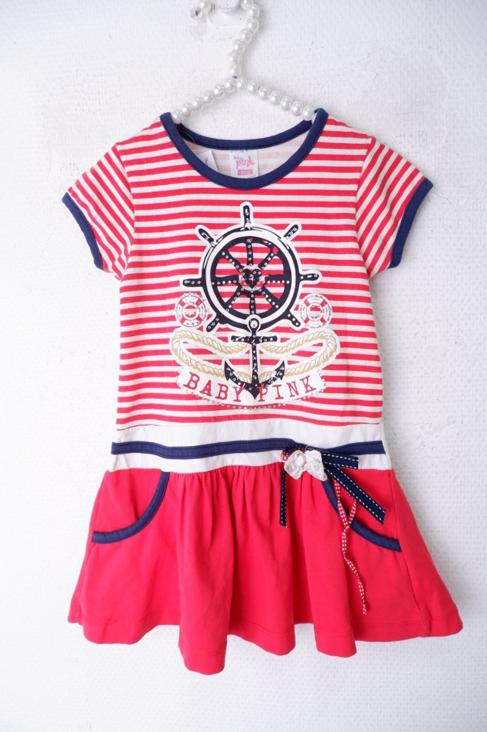 Платье Baby Pink "морское" на 2 года