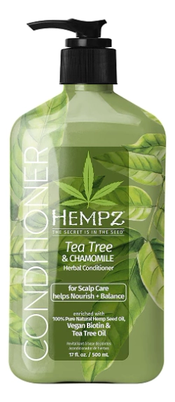 Hempz Кондиционер Hempz Здоровые волосы Чайное дерево и Ромашка-Tea Tree & Chamomile Herbal Conditioner