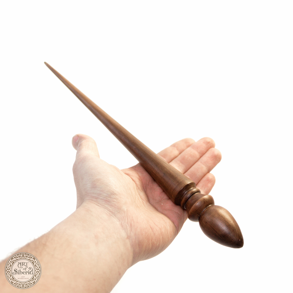 Деревянное опорное веретено из сибирской сосны Art of Siberia 290 мм. B12