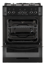 Плита газовая GEFEST 6500-02 0044 (черн. с растр.рис)