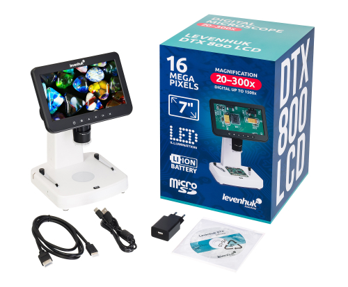 Микроскоп цифровой Levenhuk DTX 700 LCD