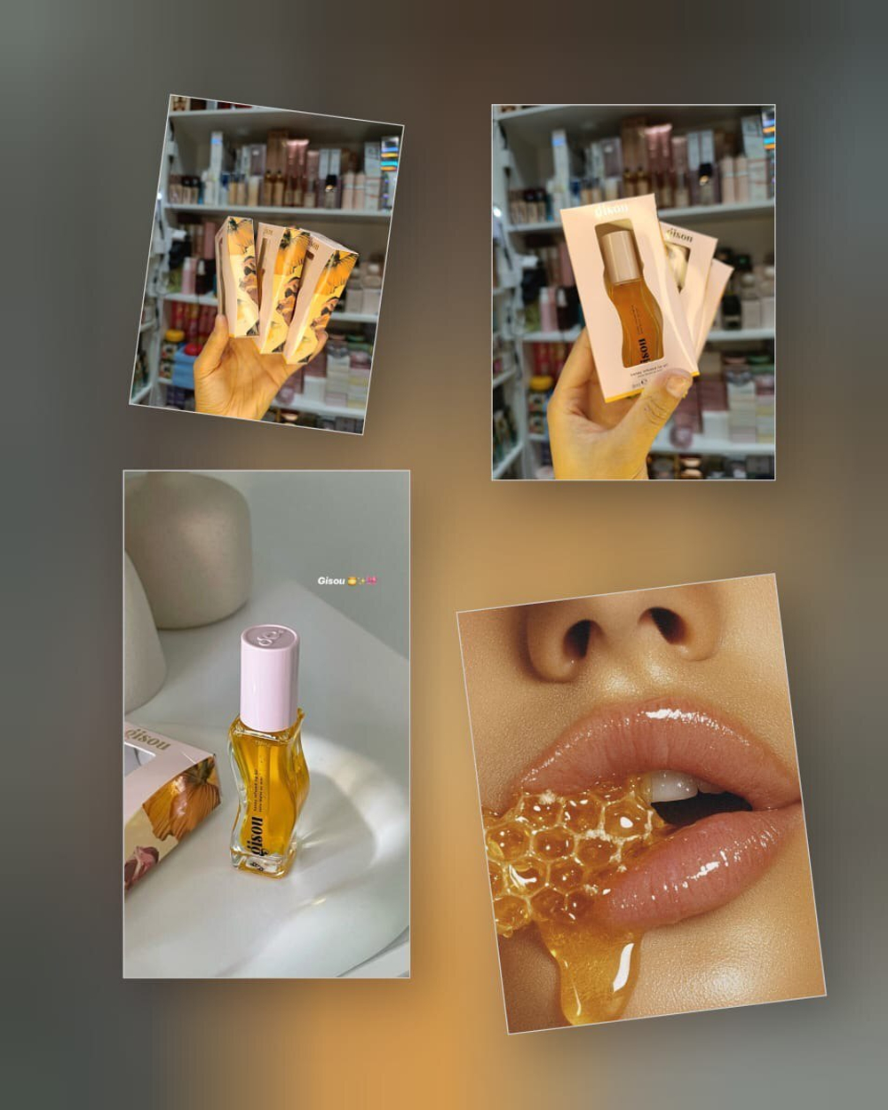 Масло для губ от gisou