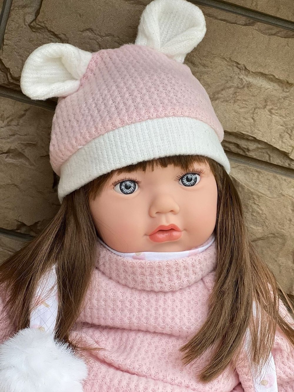 Кукла Marina and Pau 45cм Alina мягконабивная в пакете (M793K)