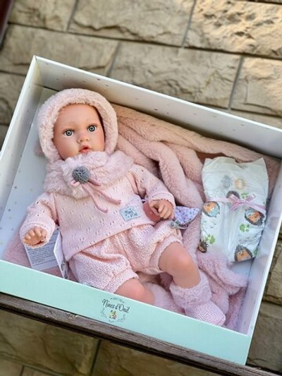 Кукла Реборн Nines 40см Susette мягконабивная (N0235)