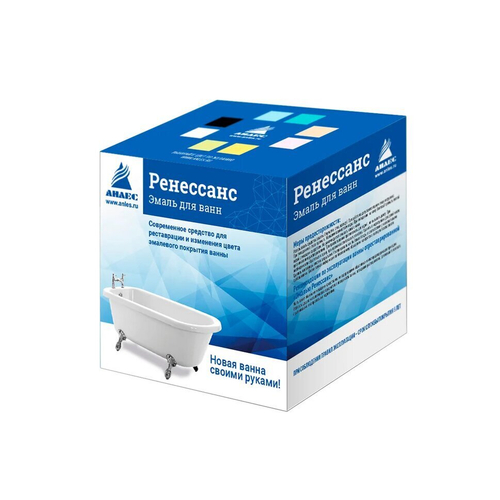 Эмаль для ванн 800гр белая "РЕНЕССАНС"