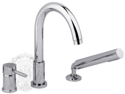 Смеситель на борт ванны 3 отв. Migliore Fortis ML.FRT-5256