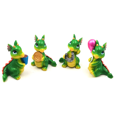 Фигурка «Дракоша Мила с подарком» 5*4,5*4 см, микс