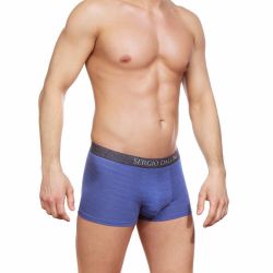 Мужские трусы боксеры синие Sergio Dallini SG2306-1