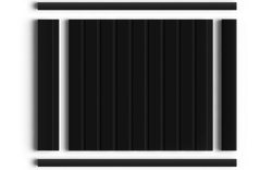 Профиль HiWood декорированный, 15x15 мм